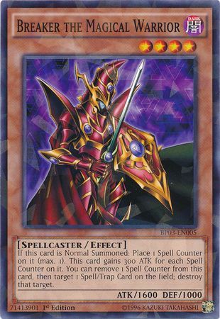 Breaker the Magical Warrior - BP03-EN005 - Rare - 1st Edition available at 401 Games Canada