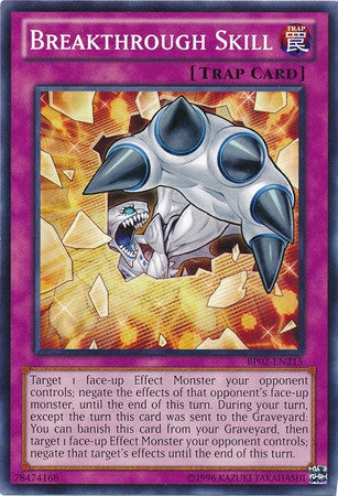 Breakthrough Skill - BP02-EN215 - Common - Unlimited available at 401 Games Canada