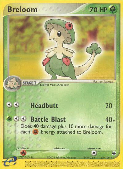 Breloom - 16/109 - Rare available at 401 Games Canada