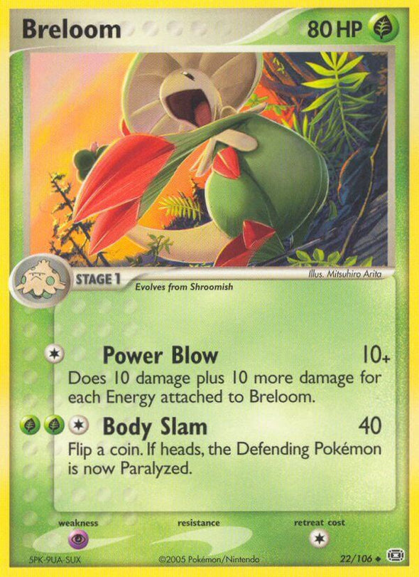 Breloom - 22/106 - Uncommon available at 401 Games Canada