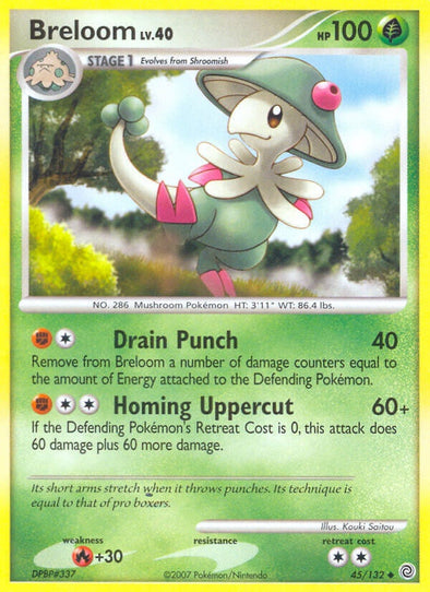 Breloom - 45/132 - Uncommon available at 401 Games Canada