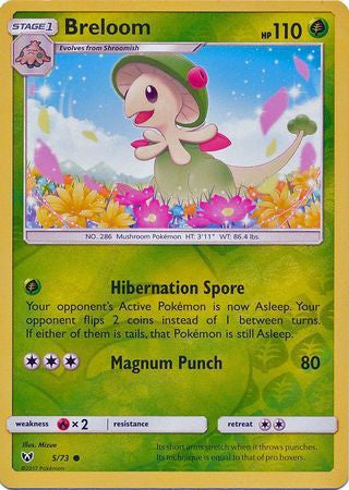 Breloom - 5/73 - Common - Reverse Holo available at 401 Games Canada