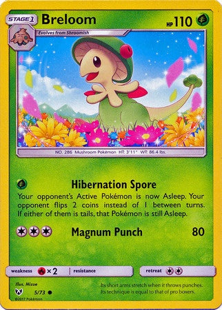 Breloom - 5/73 - Common available at 401 Games Canada