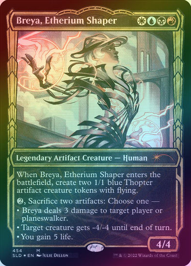 401 Games Canada - Breya, Etherium Shaper - Showcase: Streets of New Capenna Secret Lair (Gilded Foil) (SLD) 401 Games Canada - Breya, Etherium Shaper - Showcase: Streets of New Capenna Secret Lair (Gilded Foil) (SLD)