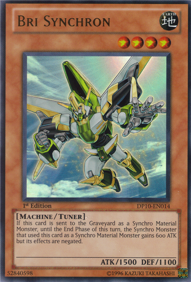 Bri Synchron - DP10-EN014 - Ultra Rare - 1st Edition available at 401 Games Canada