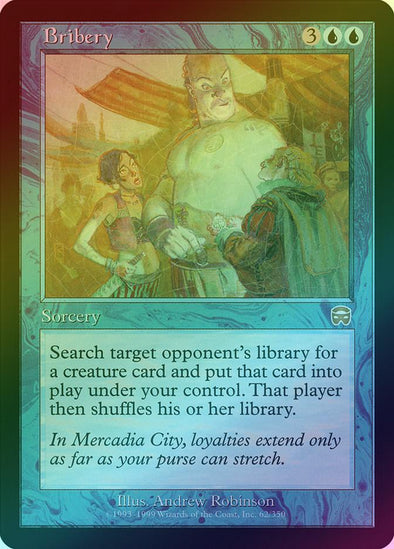 mtg cards like bribery Proxy Card: Full Art Commander Card Search target opponents library for a creature card and put that card onto the battlefield under your control Replacement for Bribery? : r/EDH