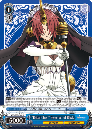 "Bridal Chest" Berserker of Black - APO/S53-E091 - Common available at 401 Games Canada