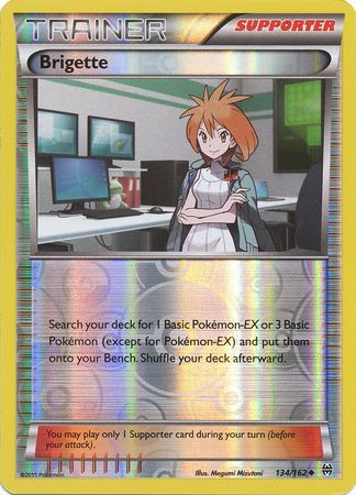 Brigette - 134/162 - Uncommon - Reverse Holo available at 401 Games Canada