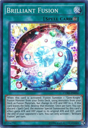 Brilliant Fusion - CORE-EN056 - Super Rare - Unlimited available at 401 Games Canada