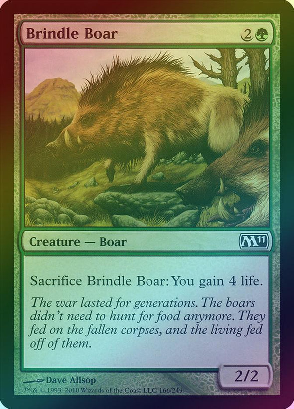 Brindle Boar (Foil) (M11) available at 401 Games Canada