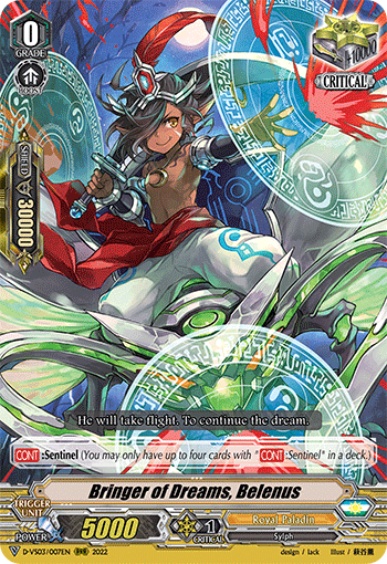 Bringer of Dreams, Belenus - D-VS03/007 - Triple Rare available at 401 Games Canada