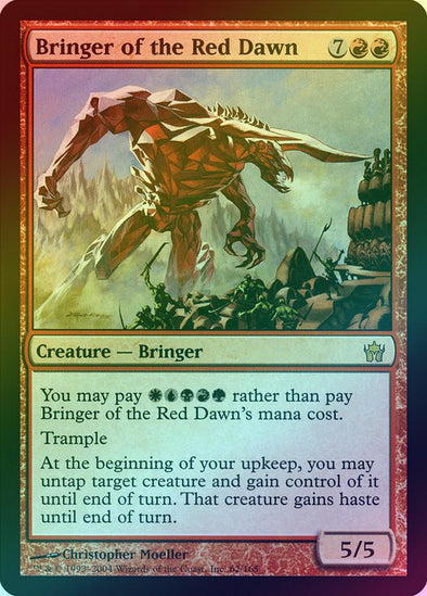 Bringer of the Red Dawn (Foil) (5DN) available at 401 Games Canada