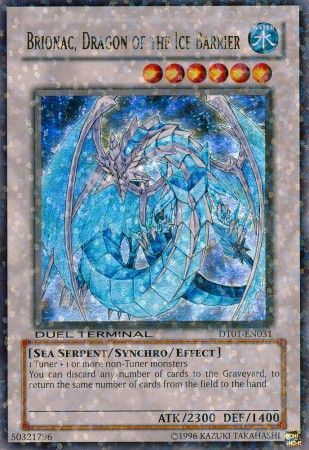Brionac, Dragon of the Ice Barrier - DT01-EN031 - Ultra Parallel Rare available at 401 Games Canada