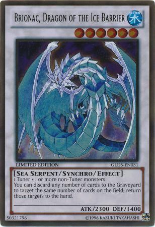 Brionac, Dragon of the Ice Barrier - GLD5-EN031 - Gold Rare - Limited Edition available at 401 Games Canada