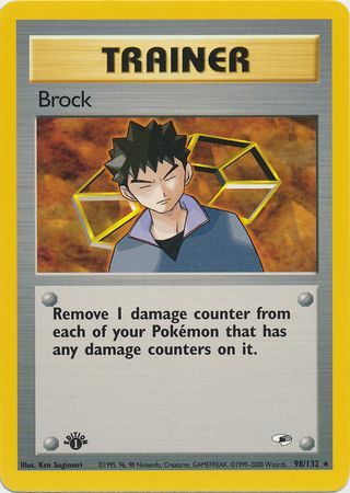 Brock - 98/132 - Rare - 1st Edition available at 401 Games Canada