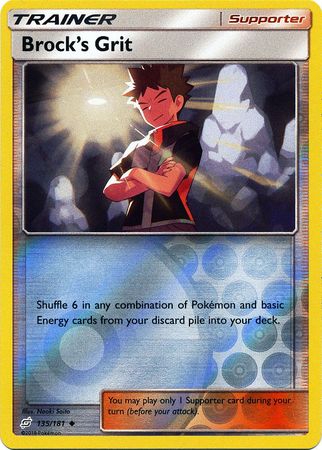 Brock's Grit - 135/181 - Uncommon - Reverse Holo available at 401 Games Canada