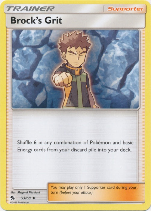Brock's Grit - 53/68 - Uncommon available at 401 Games Canada