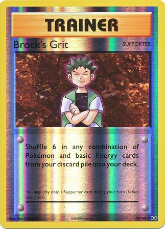 Brock's Grit - 74/108 - Uncommon - Reverse Holo available at 401 Games Canada