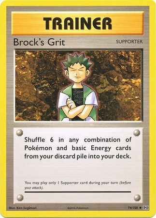 Brock's Grit - 74/108 - Uncommon available at 401 Games Canada