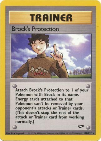 Brock's Protection - 101/132 - Rare - Unlimited available at 401 Games Canada