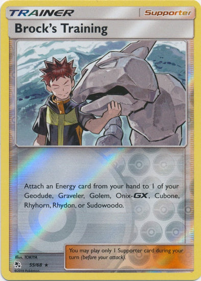 Brock's Training - 55/68 - Holo Rare - Reverse Holo available at 401 Games Canada