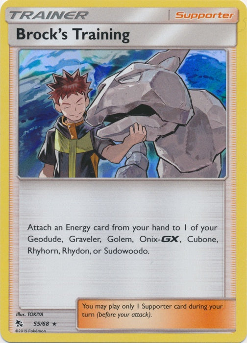 Brock's Training - 55/68 - Holo Rare available at 401 Games Canada