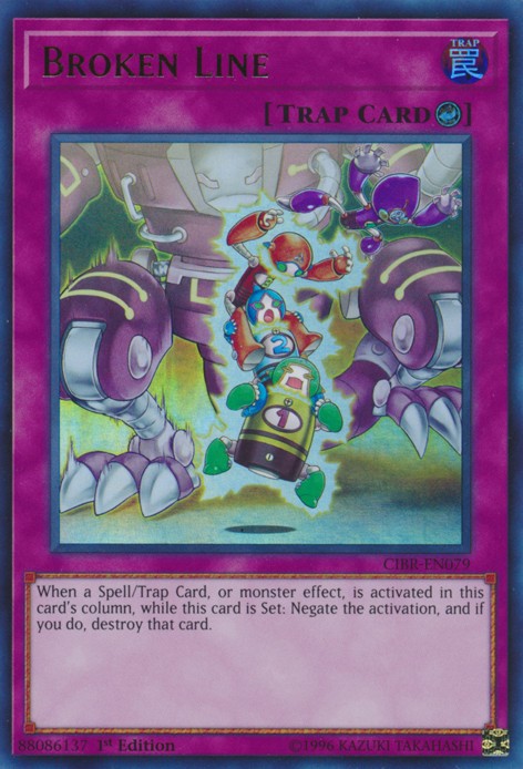 Broken Line - CIBR-EN079 - Ultra Rare - 1st Edition available at 401 Games Canada