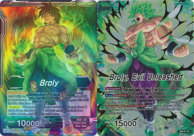 Broly // Broly, Evil Unleashed - SD8-01 - Starter Rare available at 401 Games Canada