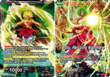 Broly // Broly, Recurring Nightmare - BT7-002 - Uncommon available at 401 Games Canada