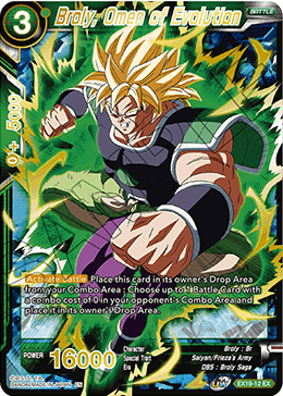 Broly, Omen of Evolution - EX19-12 - Expansion Rare available at 401 Games Canada