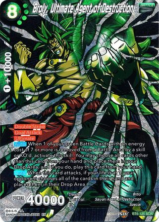 Broly, Ultimate Agent of Destruction - BT6-125 - Secret Rare available at 401 Games Canada