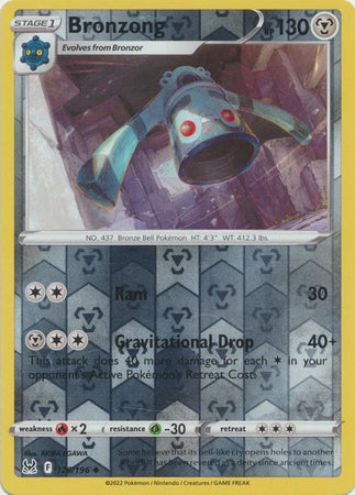 Bronzong - 126/196 - Uncommon - Reverse Holo available at 401 Games Canada