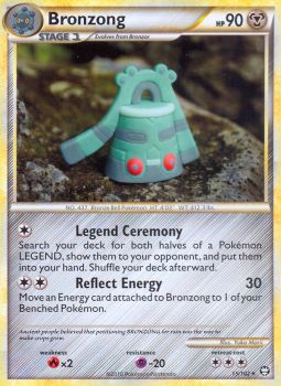 Bronzong - 15/102 - Rare available at 401 Games Canada