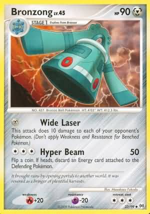 Bronzong - 33/99 - Uncommon available at 401 Games Canada