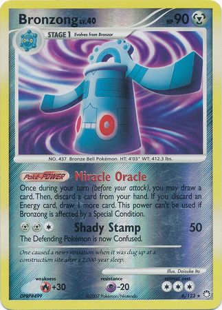 Bronzong - 6/123 - Holo Rare - Reverse Holo available at 401 Games Canada