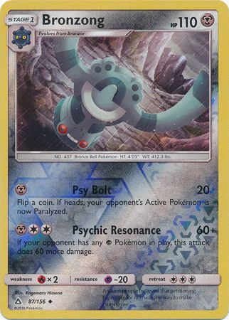 Bronzong - 87/156 - Uncommon - Reverse Holo available at 401 Games Canada