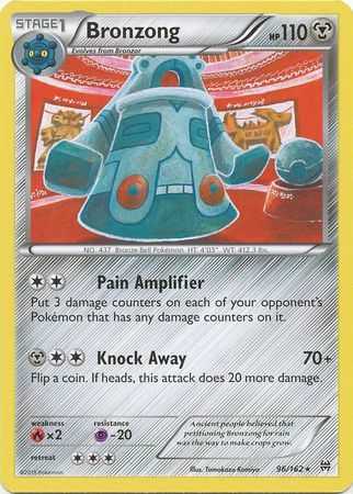 Bronzong - 96/162 - Rare available at 401 Games Canada