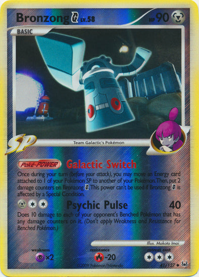 Bronzong G - 41/127 - Uncommon - Reverse Holo available at 401 Games Canada