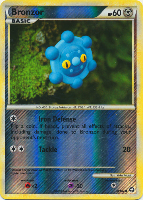 Bronzor - 58/102 - Common - Reverse Holo available at 401 Games Canada