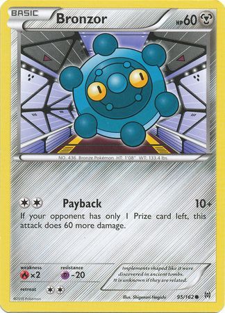 Bronzor - 95/162 - Common available at 401 Games Canada