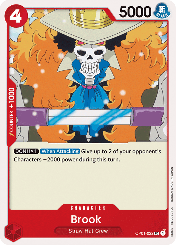 Brook - OP01-022 - Uncommon available at 401 Games Canada