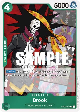 Brook - OP02-040 - Rare available at 401 Games Canada