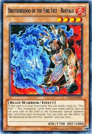 Brotherhood of the Fire Fist - Buffalo - LTGY-EN029 - Rare - Unlimited available at 401 Games Canada