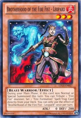 Brotherhood of the Fire Fist - Leopard - LTGY-EN027 - Common - Unlimited available at 401 Games Canada