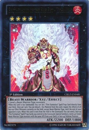 Brotherhood of the Fire Fist - Tiger King - CBLZ-EN048 - Ultra Rare - 1st Edition available at 401 Games Canada