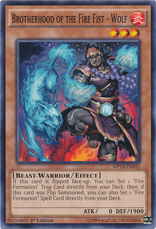 Brotherhood of the Fire Fist - Wolf - MP14-EN012 - Common - 1st Edition available at 401 Games Canada