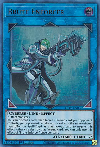 Brute Enforcer - GFP2-EN026 - Ultra Rare - 1st Edition available at 401 Games Canada