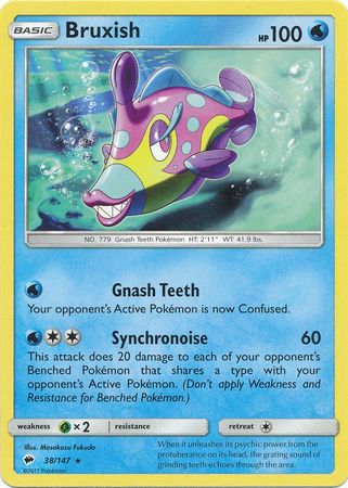 Bruxish - 38/147 - Rare available at 401 Games Canada