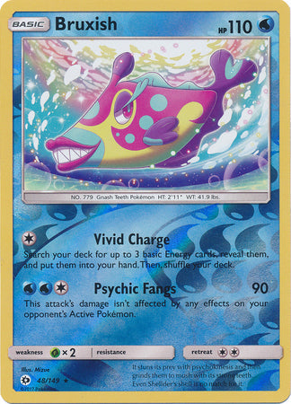 Bruxish - 48/149 - Rare - Reverse Holo available at 401 Games Canada