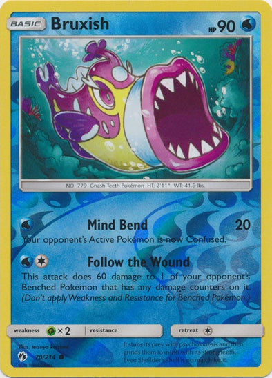 Bruxish - 70/214 - Common - Reverse Holo available at 401 Games Canada